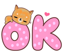 The big orange cat sticker #9529319