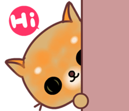 The big orange cat sticker #9529336