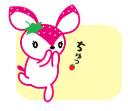 Bibi of the strawberry hat 6 sticker #9530278