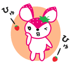 Bibi of the strawberry hat 6 sticker #9530300