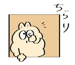 Dust rabbit.(6) sticker #9530785