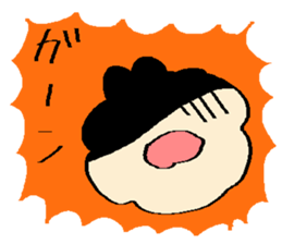 Dust rabbit.(6) sticker #9530822