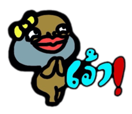 THE GIRL AND FRIENDS sticker #9531013