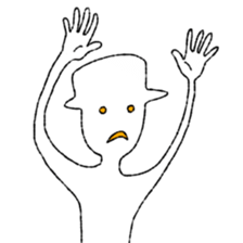 Weird Human sticker #9531424