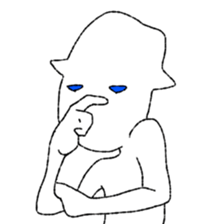 Weird Human sticker #9531425