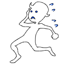 Weird Human sticker #9531427