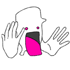 Weird Human sticker #9531429