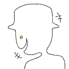 Weird Human sticker #9531431