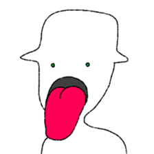 Weird Human sticker #9531432