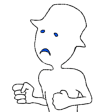 Weird Human sticker #9531433