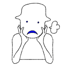 Weird Human sticker #9531439