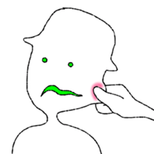 Weird Human sticker #9531442