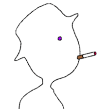 Weird Human sticker #9531451