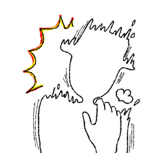 Weird Human sticker #9531462