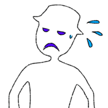 Weird Human sticker #9531463