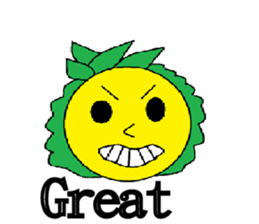 Life Fun pineapple brother sticker #9531478