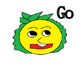 Life Fun pineapple brother sticker #9531492