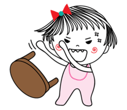 Sweet poppy love sticker #9531530