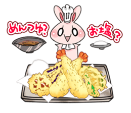 Menu Table of Tsukimaro and Hitcho sticker #9532045