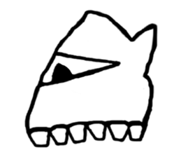 Face (There is no letter)7 hand foot sticker #9532225