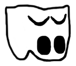 Face (There is no letter)7 hand foot sticker #9532226