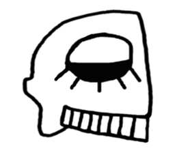 Face (There is no letter)7 hand foot sticker #9532228