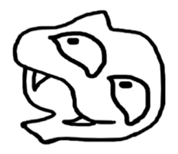 Face (There is no letter)7 hand foot sticker #9532233