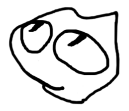 Face (There is no letter)7 hand foot sticker #9532234