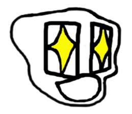 Face (There is no letter)7 hand foot sticker #9532247