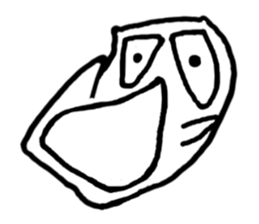 Face (There is no letter)7 hand foot sticker #9532252