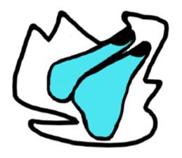 Face (There is no letter)7 hand foot sticker #9532262