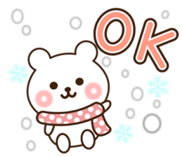 Winter bear 2016 sticker #9532996