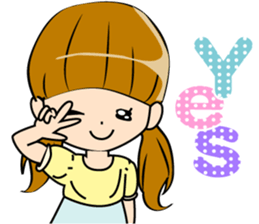 Cute no girl Jairare. sticker #9533065