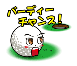 LOVE GOLF 2 sticker #9533149