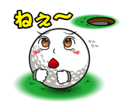 LOVE GOLF 2 sticker #9533157