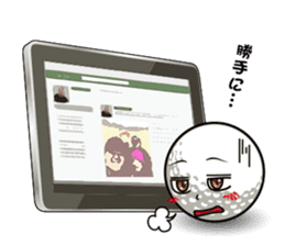 LOVE GOLF 2 sticker #9533173