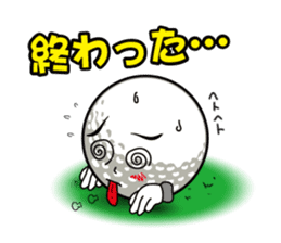 LOVE GOLF 2 sticker #9533176