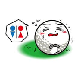 LOVE GOLF 2 sticker #9533179