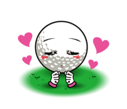 LOVE GOLF 2 sticker #9533181