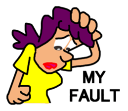 Ms Hilarious sticker #9533257