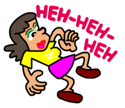 Ms Hilarious sticker #9533260