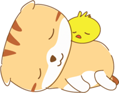 cat fuku03 sticker #9533349