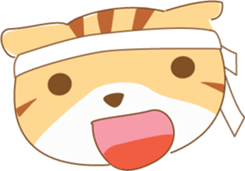 cat fuku03 sticker #9533357