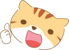 cat fuku03 sticker #9533358