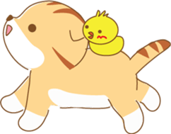 cat fuku03 sticker #9533359