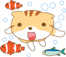 cat fuku03 sticker #9533361