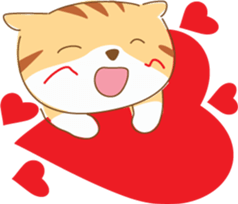 cat fuku03 sticker #9533362