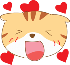 cat fuku03 sticker #9533363