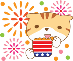 cat fuku03 sticker #9533378