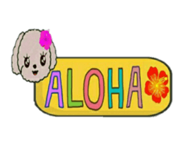 Hula-Dogs Aina and Friends2 sticker #9533625